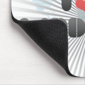 私はHardstyleを愛します マウスパッド (コーナー)