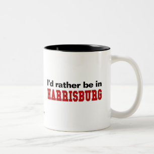 私はHarrisburgにむしろいます ツートーンマグカップ