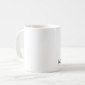 私はHazletonペンシルバニアを愛します コーヒーマグカップ (正面左)