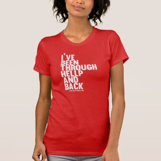 私はHELLPおよび背部を通ってありました Tシャツ