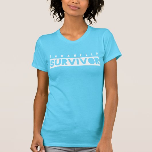 私はHELLPの生存者のティーです Tシャツ (正面)