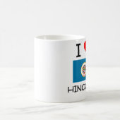 私はHinckleyミネソタを愛します コーヒーマグカップ (中央)
