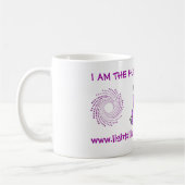 "私はHundreth猿"のマグです コーヒーマグカップ (左)