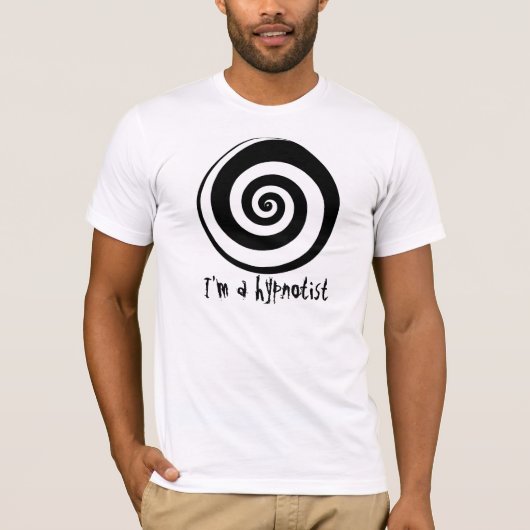 私はhypnotistです tシャツ (正面)