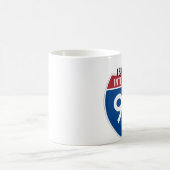 私はI-95 CommuterTrooperのコーヒー・マグを生き延びました コーヒーマグカップ (中央)