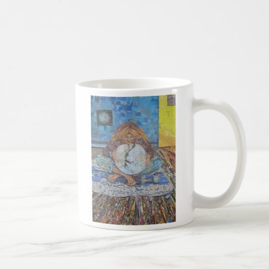 私はI c…最善を尽しています コーヒーマグカップ (右)