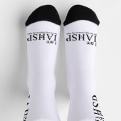 私はIAHSP...私の足の指の下に ソックス (上部)