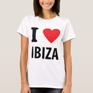 私はIbizaアイコンを愛します Tシャツ