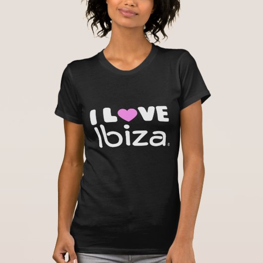 私はIbiza |のTシャツを愛します Tシャツ (正面)