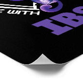 私はIbs過敏性腸症候群で人を愛している ポスター (角)