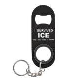 私はICEを生き延びた キーホルダー栓抜き (正面)