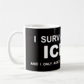 私はICEを生き延びた コーヒーマグカップ (左)
