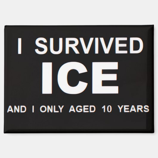 私はICEを生き延びた マグネット (正面)