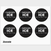 私はICEを生き延びた ラウンドシール (シート)