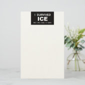 私はICEを生き延びた 便箋 (スタンド正面)