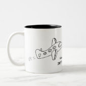 私はIkariaに行っています ツートーンマグカップ (左)