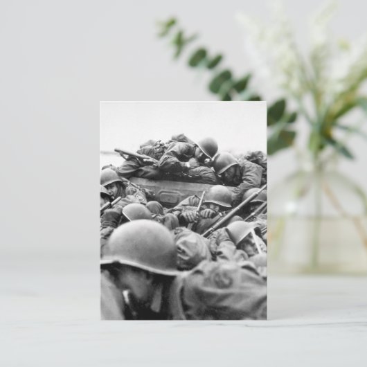 "私はin_Warイメージを交差させるために攻撃艇を引きました ポストカード (スタンド正面)