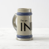 私はINFJ – パーソナリティ・タイプ ビールジョッキ (正面左)