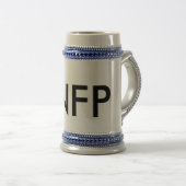 私はINFPである – パーソナリティのタイプ ビールジョッキ (正面右)