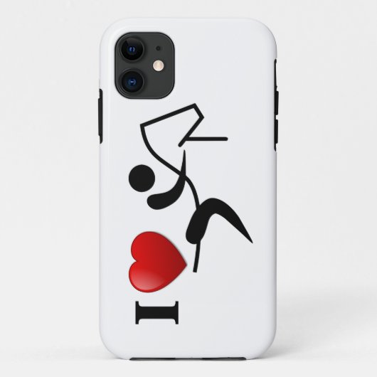 私はiPhoneのケースに乗って乗馬するのが大好き Case-Mate iPhoneケース (裏面)
