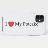 私はiPhone 5のためのPotcakeの私の場合を愛します Case-Mate iPhoneケース (裏面(横))