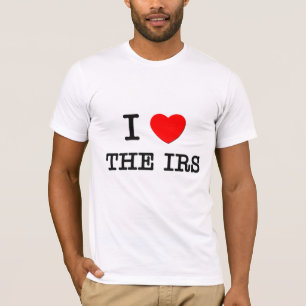 私はIrsを愛します Tシャツ