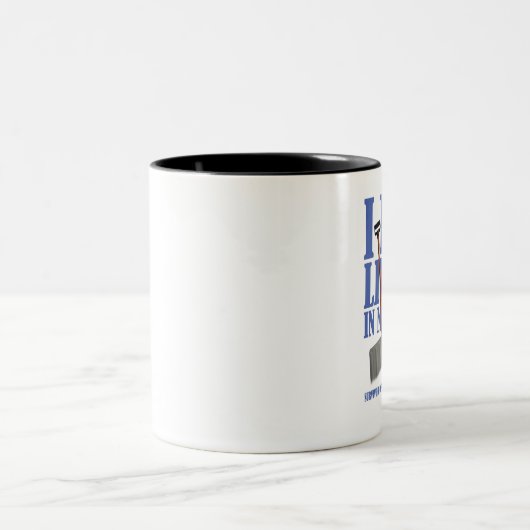 私はISONのブリザードのマグの生活を掘ります ツートーンマグカップ (中央)