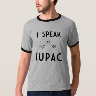私はIUPACを話します Tシャツ
