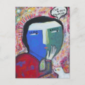 私はI've 考え been's ポストカード (正面)