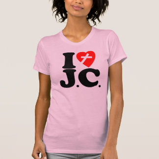 私はJ.C.を愛します Tシャツ