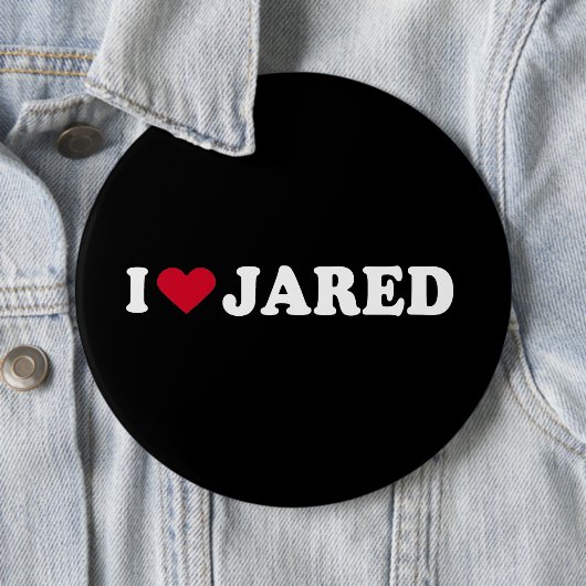 私はJAREDを愛します 缶バッジ (インサイチュ)