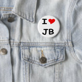 私はJBを愛します 缶バッジ (インサイチュ)