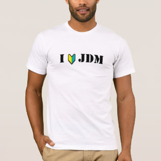 私はJDMのTシャツを愛します Tシャツ