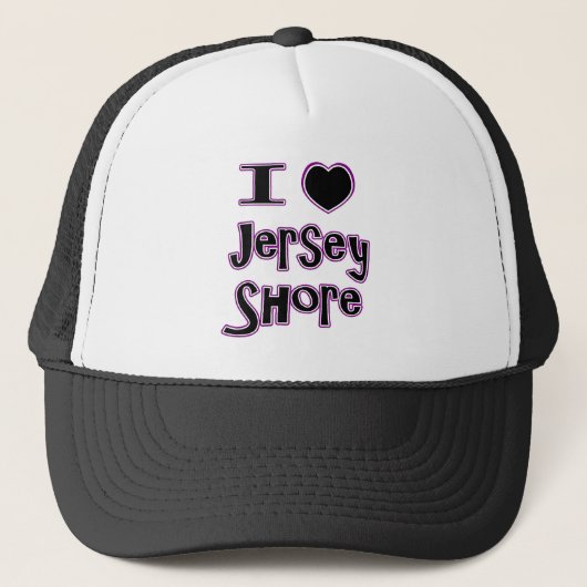私はjerseyの海岸を愛します キャップ (正面)