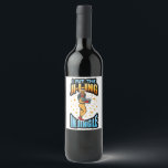 私はJingle Christmas Pajama MelaniにJingleを入れた ワインラベル<br><div class="desc">私はジンルクリスマスパジャマメラニンXマスセーターSistaにジングルを入れる</div>