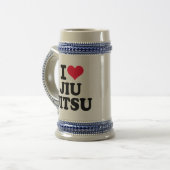 私はJiu Jitsuを愛します ビールジョッキ (正面左)