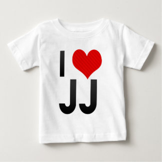 私はJJを愛します ベビーTシャツ