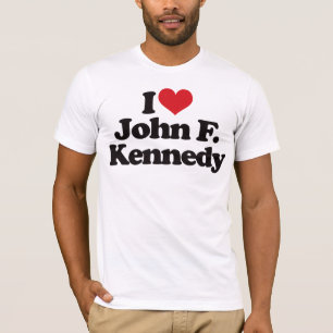 私はJohn F Kennedyを愛します Tシャツ