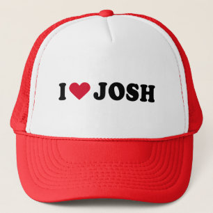 私はJOSHを愛します キャップ