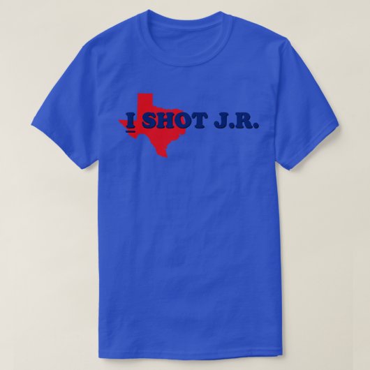 私はJRのライトを撃った Tシャツ (デザイン正面)