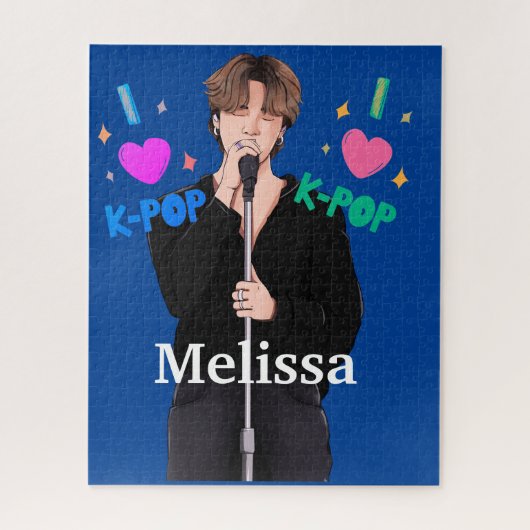 私はKパズルが大好ポップ・アートのき ジグソーパズル (縦)