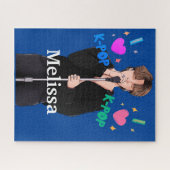 私はKパズルが大好ポップ・アートのき ジグソーパズル (横)