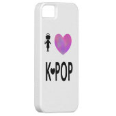 私はK破裂音を愛します Case-Mate iPhoneケース (裏面/右)