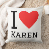 私はKarenが好き クッション (ブランケット)