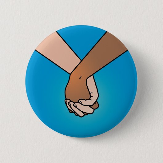 私はKate Lethによってあなたの手(v.2)を握っています 缶バッジ (正面)