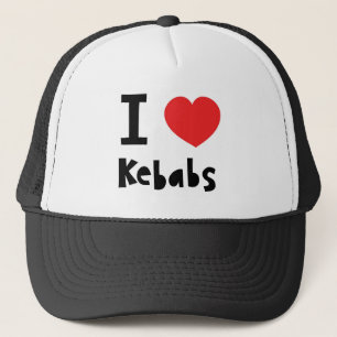 私はKebabsを愛します キャップ