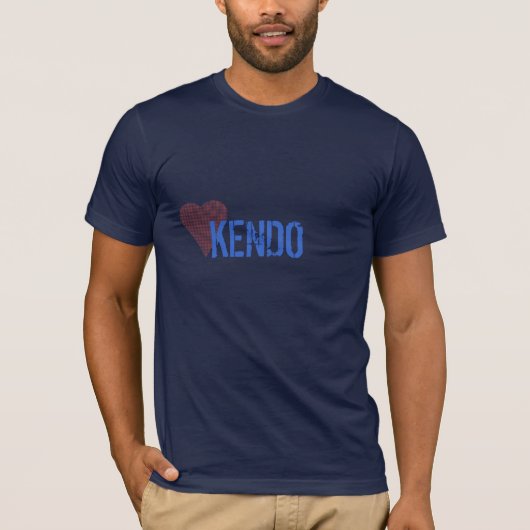 私はKendo #1を愛します Tシャツ (正面)