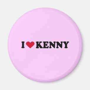 私はKENNYを愛します マグネット