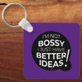 私はKeychainより良いアイディアがある キーホルダー (正面)