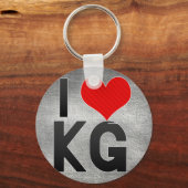私はKGが大好き キーホルダー (正面)